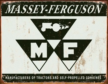 Metallikyltti MASSEY FERGUSON
