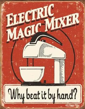 Metallikyltti MOORE - MAGIC MIXER