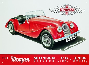 Metallikyltti MORGAN
