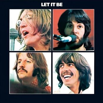 Metallikyltti The Beatles - Let It Be
