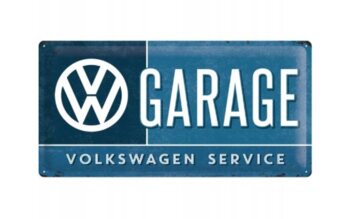 Metallikyltti Volkswagen VW - Garage