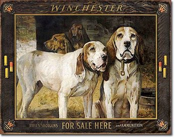 Metallikyltti Winchester - For Sale Here