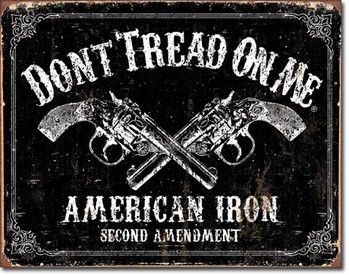 Metalllilaatta  DTOM - american iron