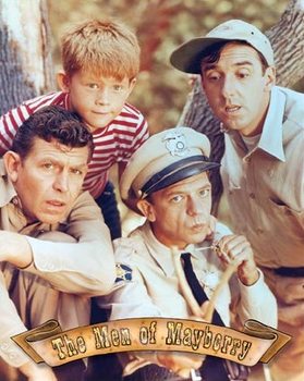 Metalllilaatta  Griffith - Men of Mayberry