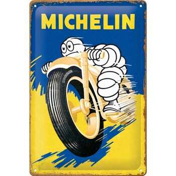 Metalni znak Michelin - Motorcycle Bibendum