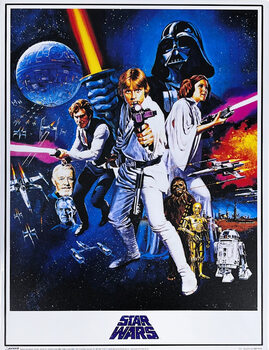 Metalni znak Star Wars - Classics