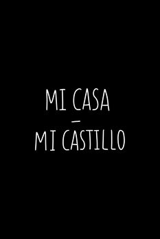 Принти на полотні Mi casa