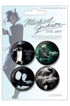 Σετ κονκάρδες MICHAEL JACKSON - blue