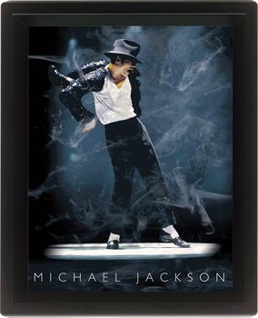 Πλαισιωμένη 3D αφίσα MICHAEL JACKSON