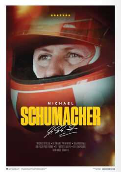 Художествен печат Michael Schumacher - Keep Fighting - 2023