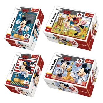 Puzzle Mickey Mouse 4in1