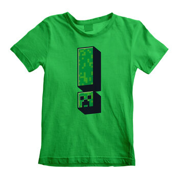 T-shirt Minecraft - Creeper Exclamation