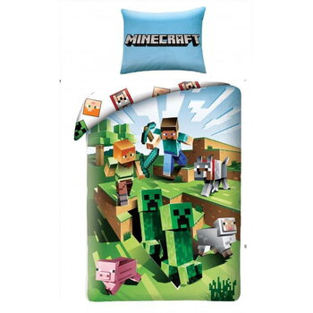 Lençóis de cama Minecraft - Overworld