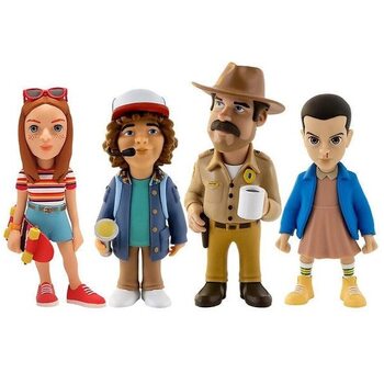 Figurine MINIX Netflix TV 12 cm: Stranger Things - 4 pack