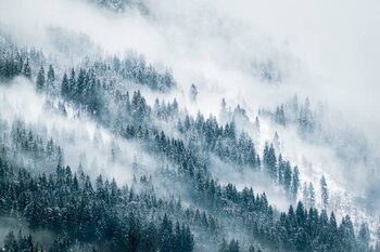 Αυτοκόλλητο Misty Mountains