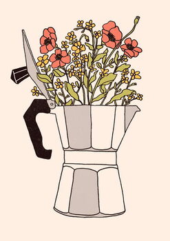 Принти на полотні Moka Flowers, 2019
