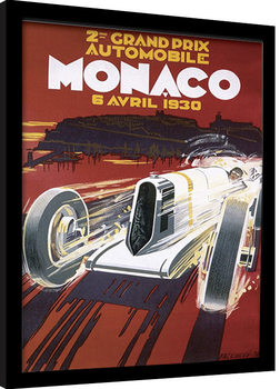 Рамкиран плакат MONACO (1)