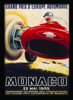 Рамкиран плакат MONACO (7)