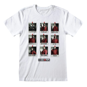 T-shirts Money Heist (La Casa De Papel) - Polaroid