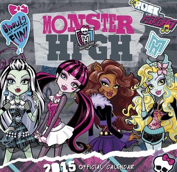 Calendar 2021 Monster High
