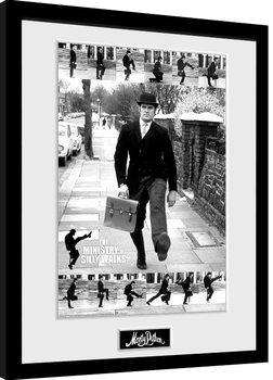Poster emoldurado Monty Python - Ministry of Silly Walks