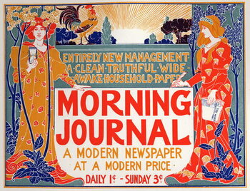 Принти на полотні Morning Journal