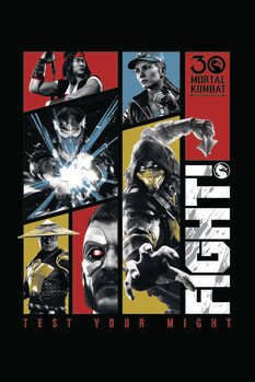 Наклейка Mortal Kombat 1