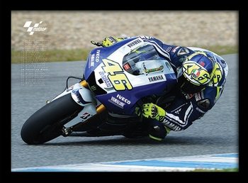 Рамкиран плакат MOTO GP - Rossi