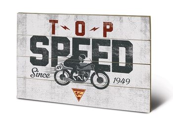 Ξύλινη τέχνη MOTO GP - top speed