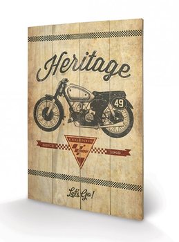 Ξύλινη τέχνη MOTO GP - top speed