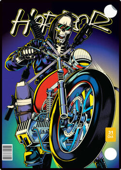 Αυτοκόλλητο Motorcycle biker poster