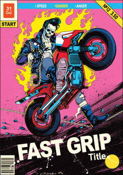 Αυτοκόλλητο Motorcycle poster