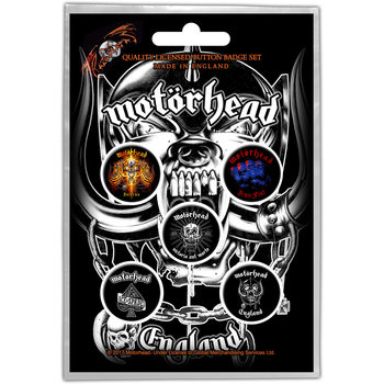 Σετ κονκάρδες Motorhead – England