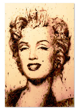 Portrait - Marilyn Monroe Mounted Art Print