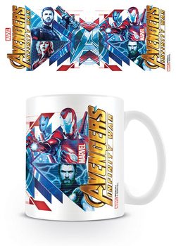 Avengers Infinity War - Red Blue Assemble Mug
