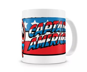Cup Captain America - Flag
