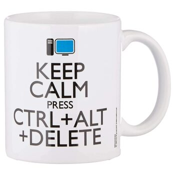 Mug Keep Calm Press Ctrl Alt Delete