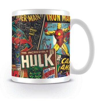Mug Marvel Retro - Covers