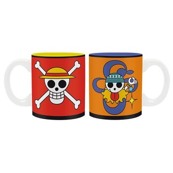 Mug One Piece - Luffy & Nami Emblems