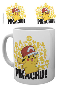 Pokemon - Ash Hat - Pikachu Mug