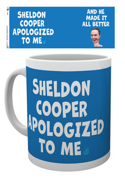 The Big Bang Theory - Sheldon Cooper Apologized Mug