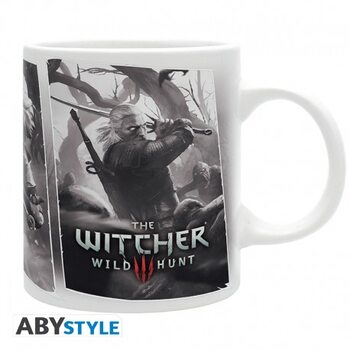 Cup The Witcher - Geralt, Ciri and Yennefer