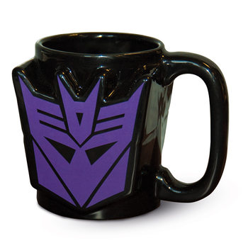 Transformers G1 - Decepticon Shield Mug