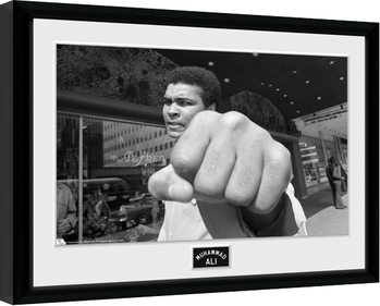 Uokvireni poster Muhammad Ali - Fist