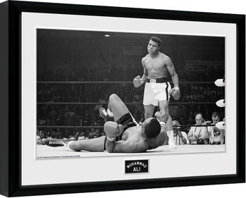 Uokvireni poster Muhammad Ali - Liston 2