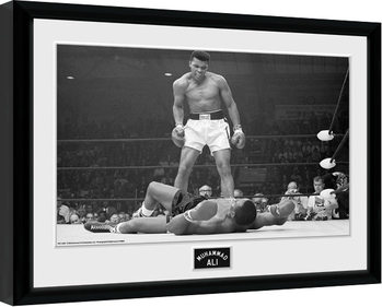 Uokvireni poster Muhammad Ali - Liston