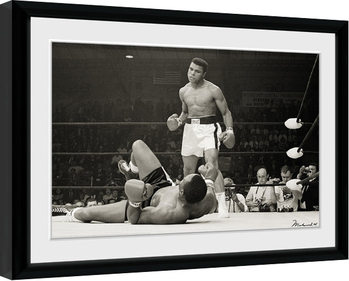 Uokvireni poster Muhammad Ali - Liston