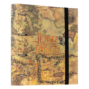 Kirjoitusvälineet Lord of the Rings - Map A4