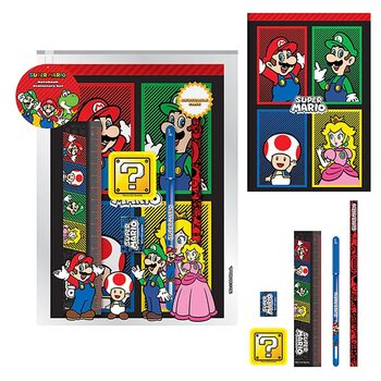 Kirjoitusvälineet Super Mario - 4 color