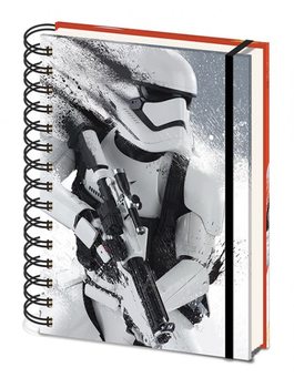 Tähtien sota: Episodi VII – The Force Awakens - Stormtrooper Paint A5 Notebook Muistiinpanovälineet